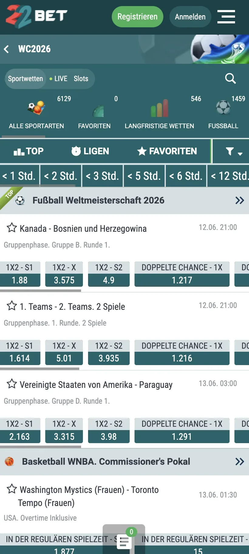 22Bet Casino im Test